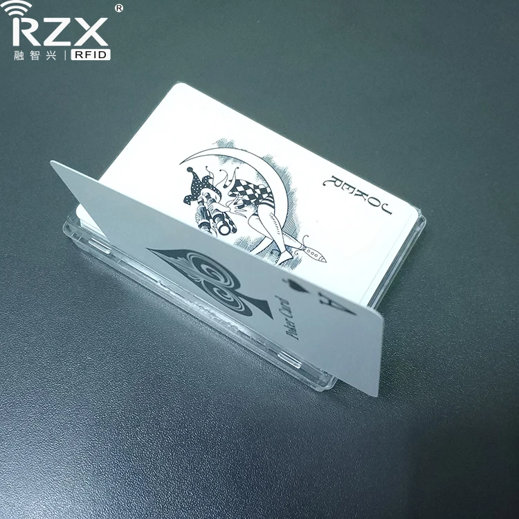 Classic design shenzhen factory printed ISO15693 ICODE SLI Entertainment RFID playing card poker