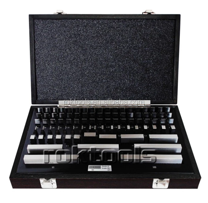 Roktools 112 Pcs Grade High Accuracy Metric Gage Block Sets Buy Gage