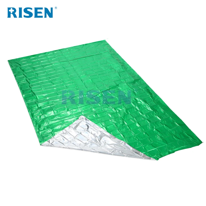 High Quality Rescue Thermal Blanket Emergency Blanket Foil Silver Gold