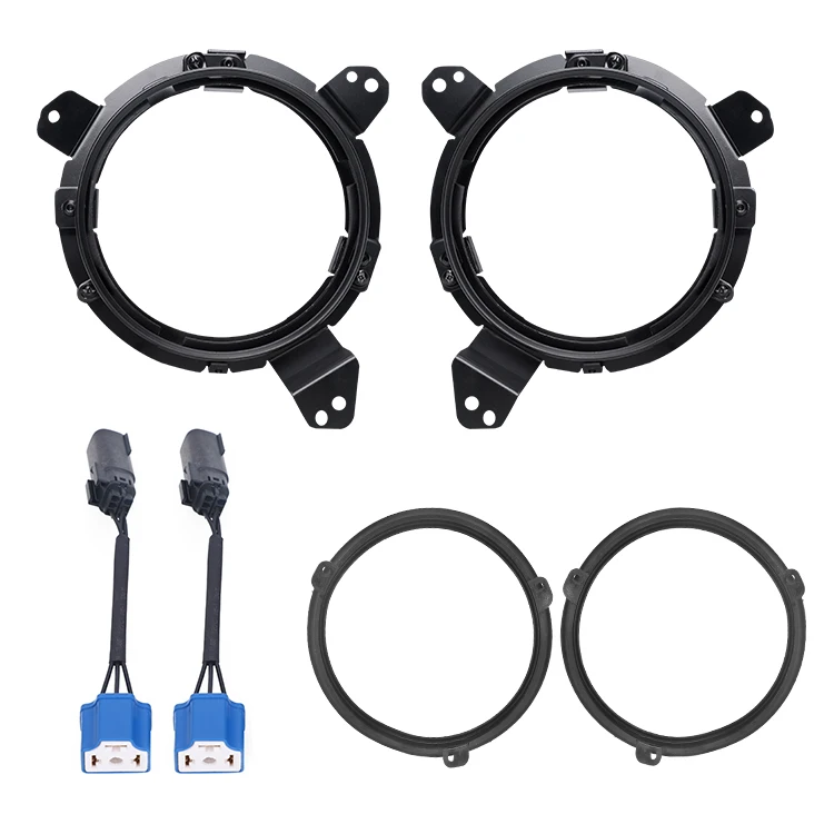 Fully Adjustable 7'' Round Headlight Adapter Ring Car Accessories