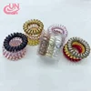 Telephone Cord Elastic Ponytail Holders Hair Ring For Girl Rubber Band Tie