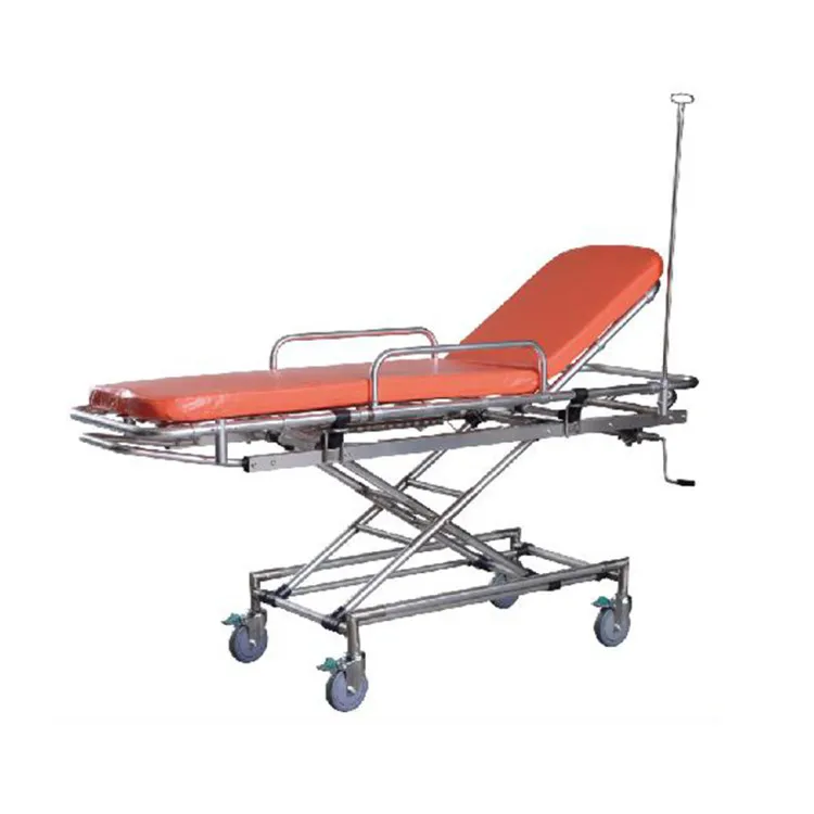 Popular fist aid device patient stretcher in hospital patient emergency trolley