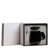 12 years factory customize luxury gift creative stamping gold logo coffee cup couple marble ceramic mug package boxes