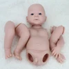 Customized doll heads arms and legs reborn doll kits open eyes