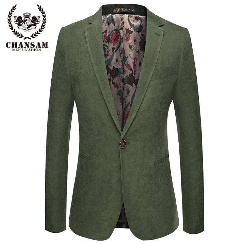 Compra verde chaqueta de los hombres online al por mayor
