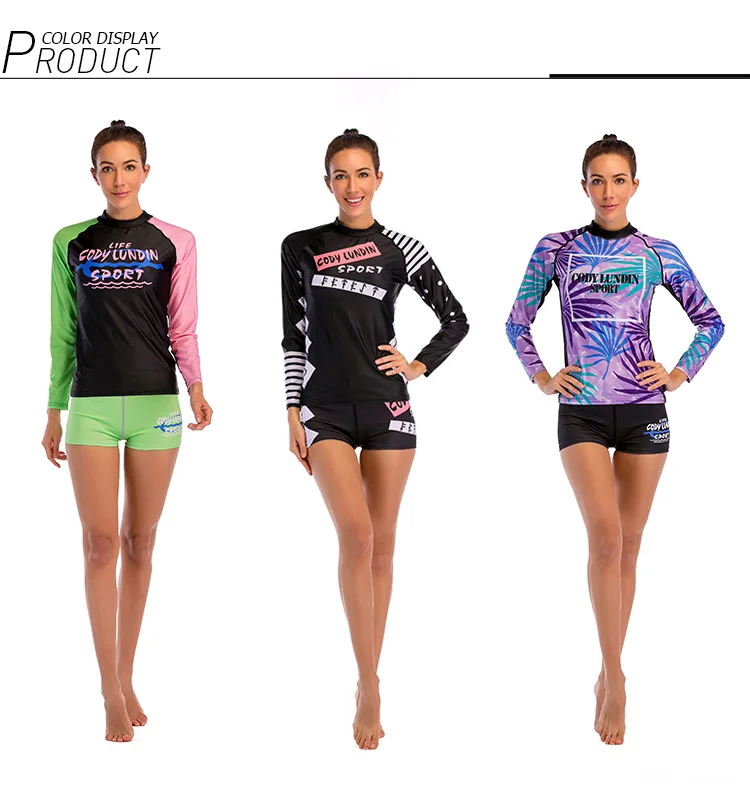 Shorts suits for women surfing wetsuit women surfing diving wetsuits