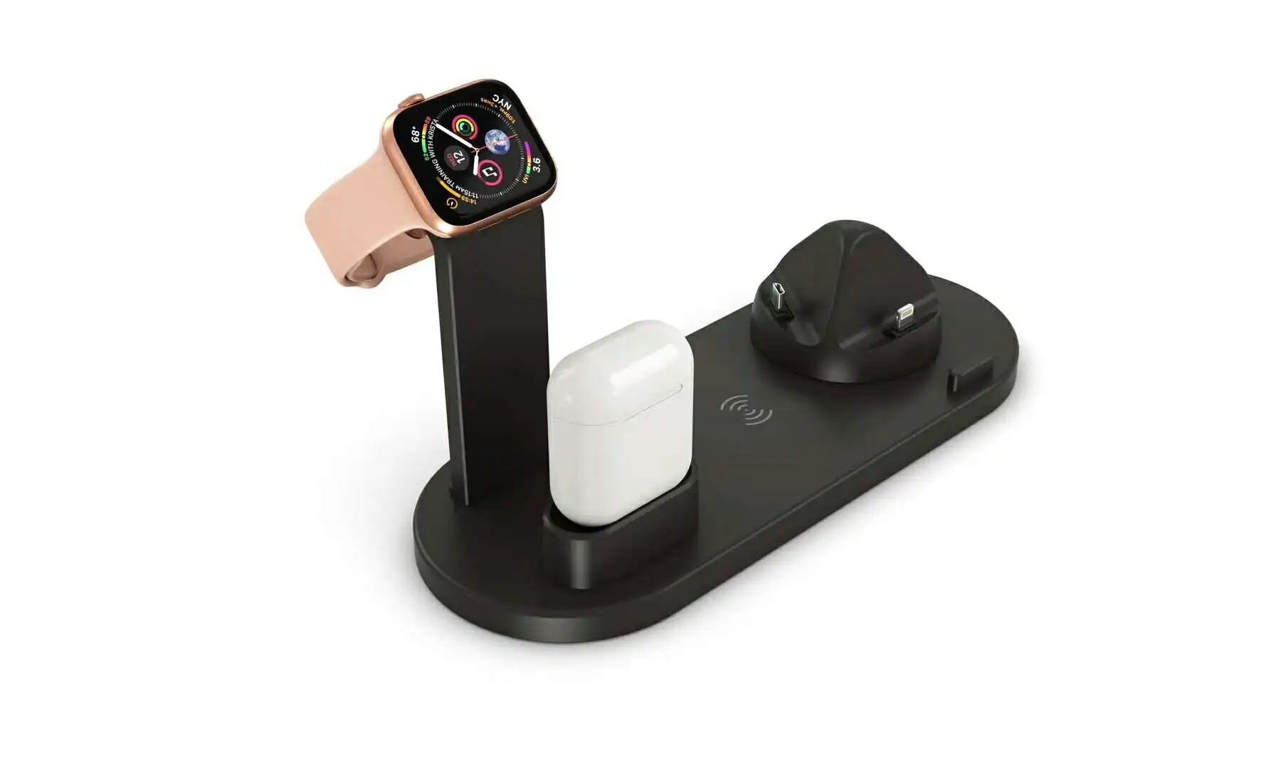 amazon bestseller 4-in-1 charging station wireless charger stand