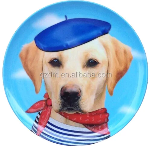 Brand Print Melamine Decorative Plate