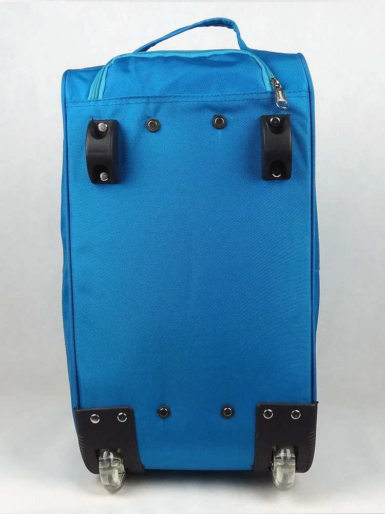 Polyester Luggage Bag Travel Bag Trolley Tote Bag Trolley Bag Easy Trip Wheels Trolley Carryon