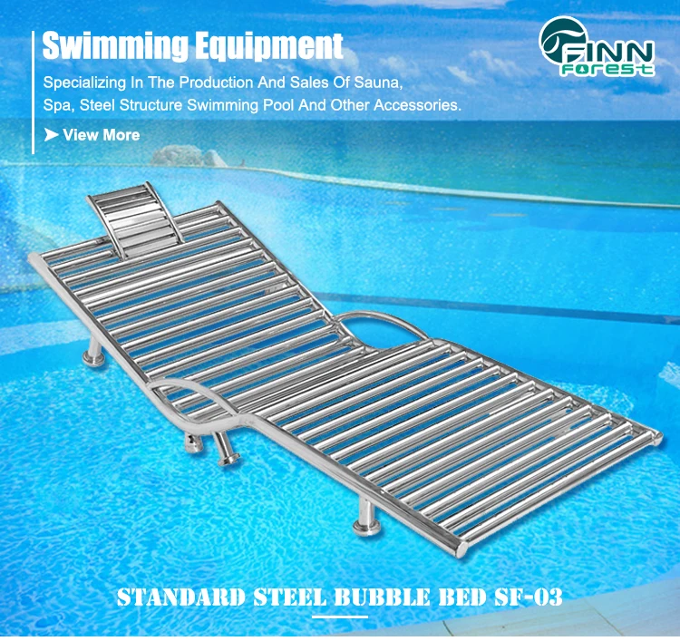 Stainless Steel Swimming Pool Water Massage Pool Bed Buy Pool Bedmassage Pool Bedwater