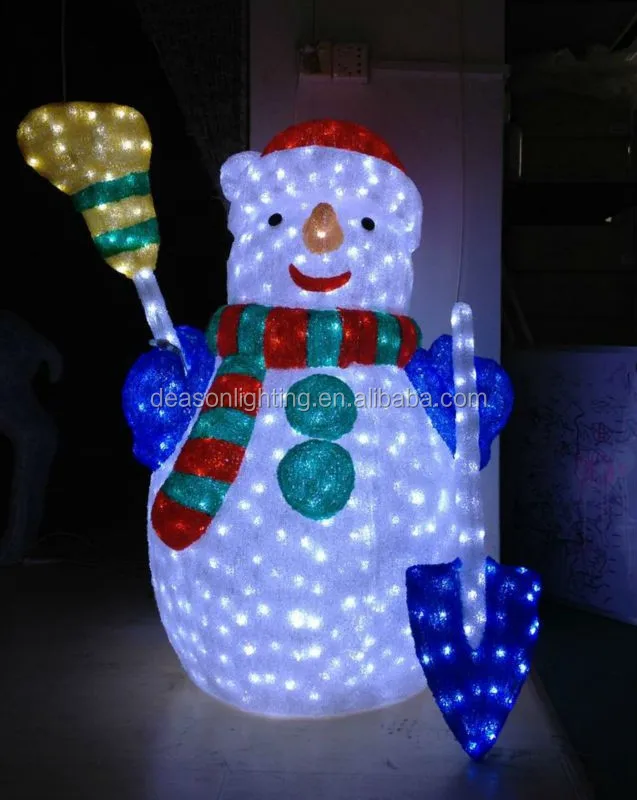 Acrylic Snowman Led Buy Led Snowman Outdoor,Led Light Snowman,Led