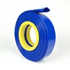 high pressure agricultural irrigation flexible pump water discharge PVC Yellow/Blue/Red Lay Flat Hose/Pipe/Tube
