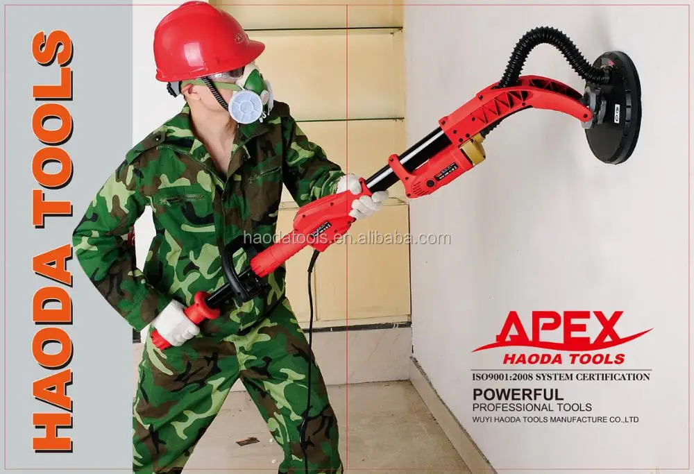 225mm Dustfree Dyrwall Sander Dmj700c6ft Wall Polish Machine With