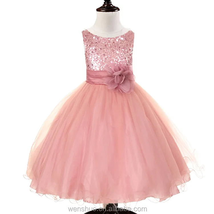 2015 Elegant Lovely Dance Favourite Girls One Piece Girls Party Dress ...