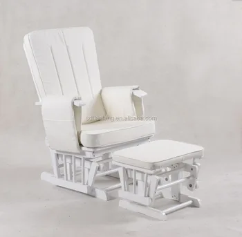 white glider rocking chair