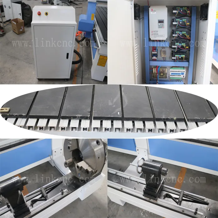 High configuration lxm1224 link cnc router machine for aluminum / cnc router for wood / cnc router machine price
