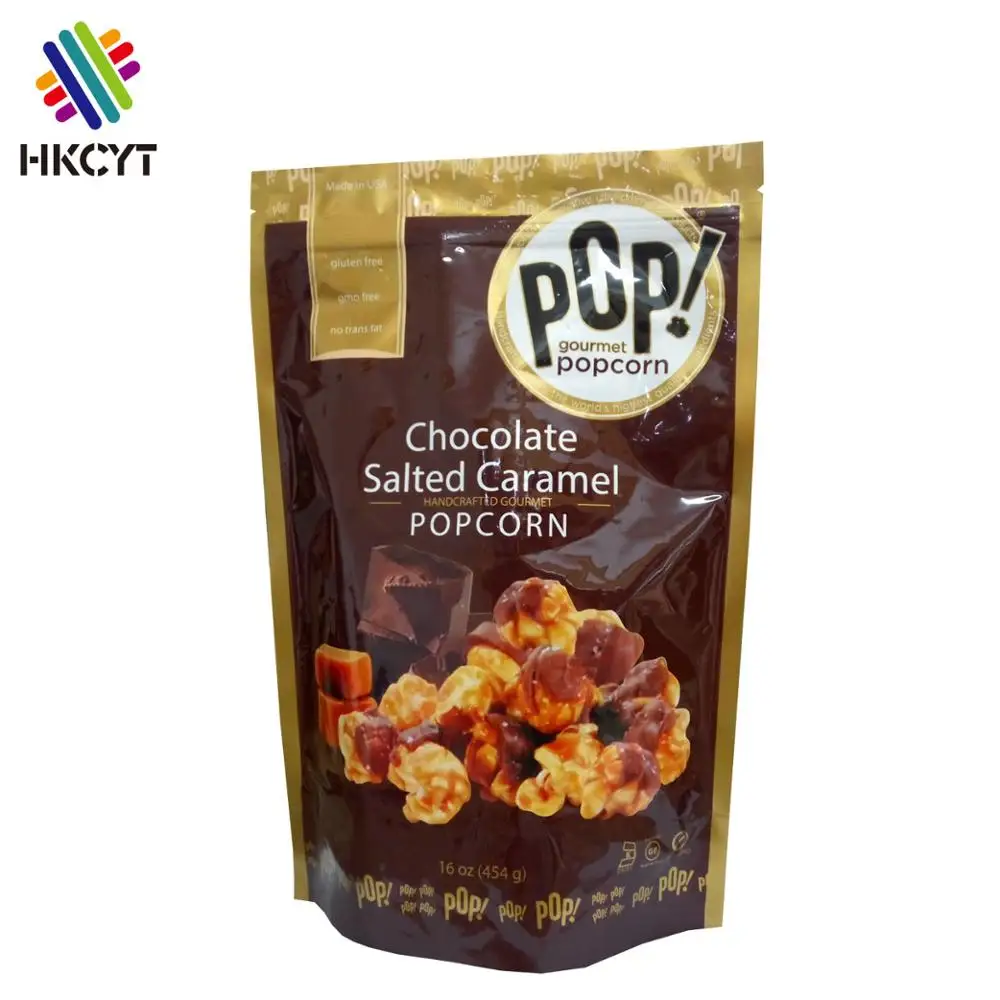 Custom Printed Plastic Aluminum Foil Laminated Mylar Ziplock Bags For