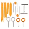 12pcs/set Professional Vehicle Dash Trim Tool Car Door Panel Audio Dismantle Remove Install Pry Kit Refit Set Hand Tools