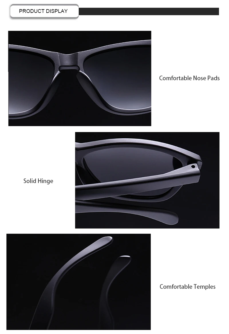 Fashion Unisex Men Polarized Small Frame TAC Women Shades Sunglasses