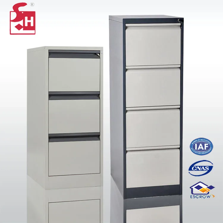 Pedestal móvil de acero cajón de almacenamiento gabinete lateral para