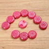 fancy round shiny glitter womens clothing sewing flat shank button