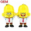 Custom Cartoon Plastic Toy Keyring for Spongebob
