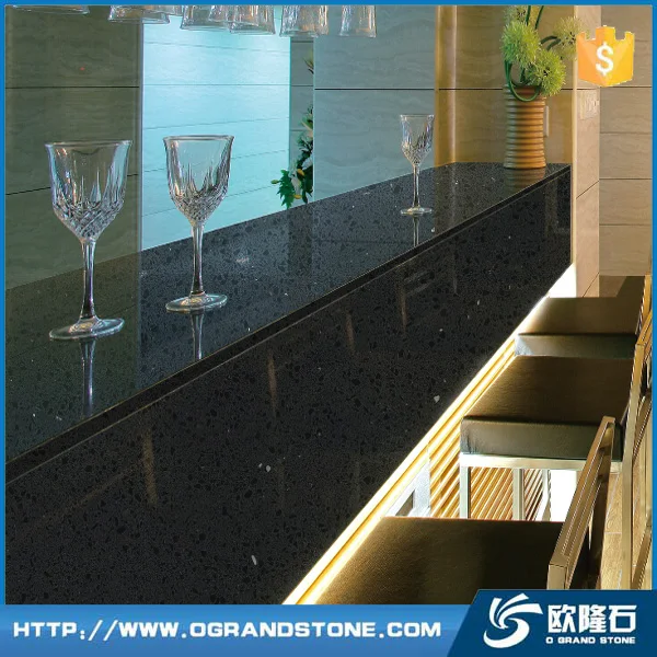 Prefab Sparkle Grey Quartz Counter Tops Vanity Tops With Sink Buy