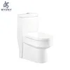 Self Cleaning Glaze Sanitary Ware Dual Flushing Siphonic Floor Installation WC Toilet