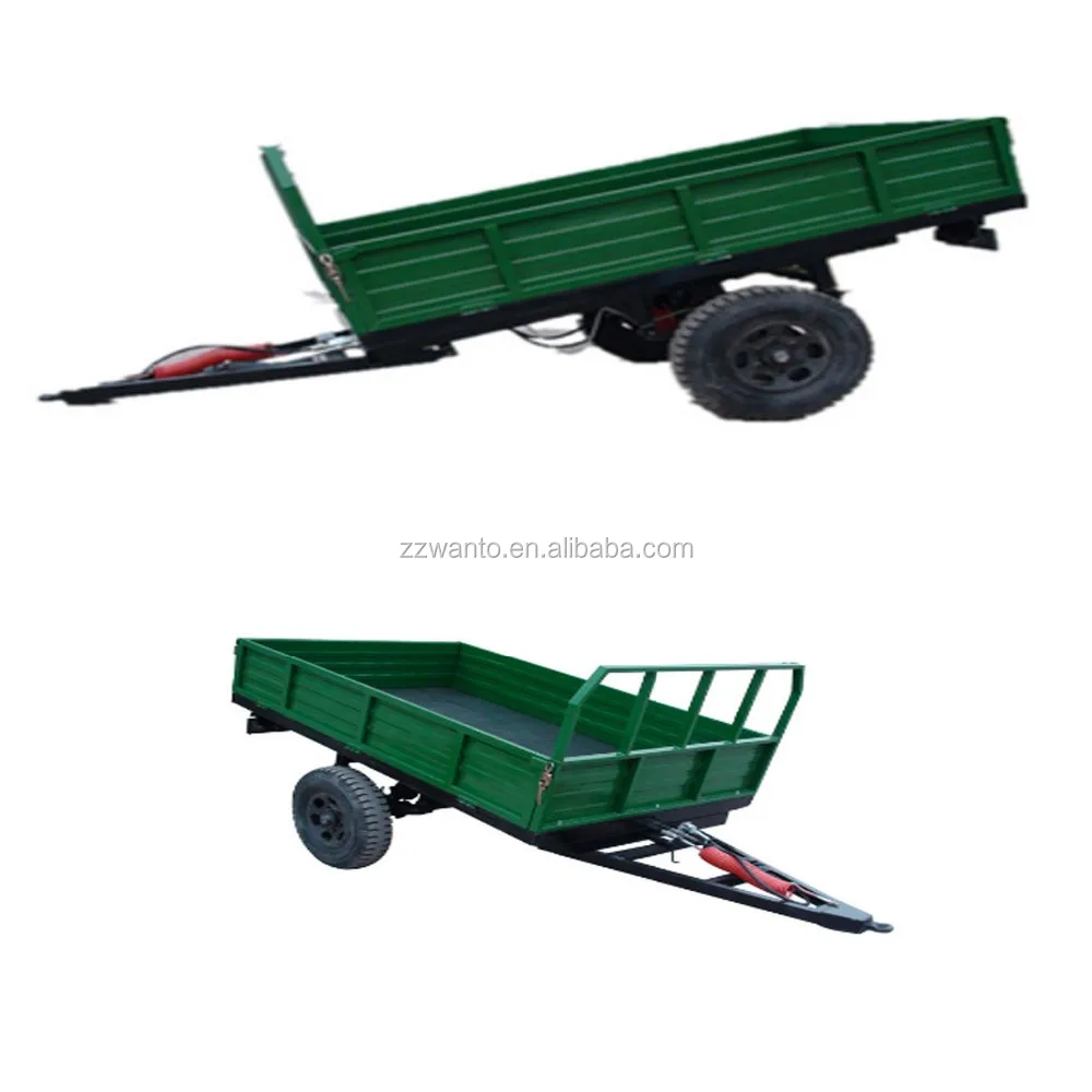 Tractor Dump Trailer Small Farm Trailer Box Trailer For Sale With Ce