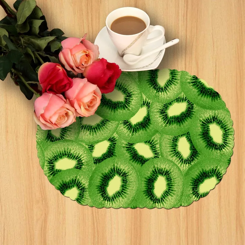 30*43cm Pvc Print Baby Placemats Bowl,Baby Disposable Placemat Kid For