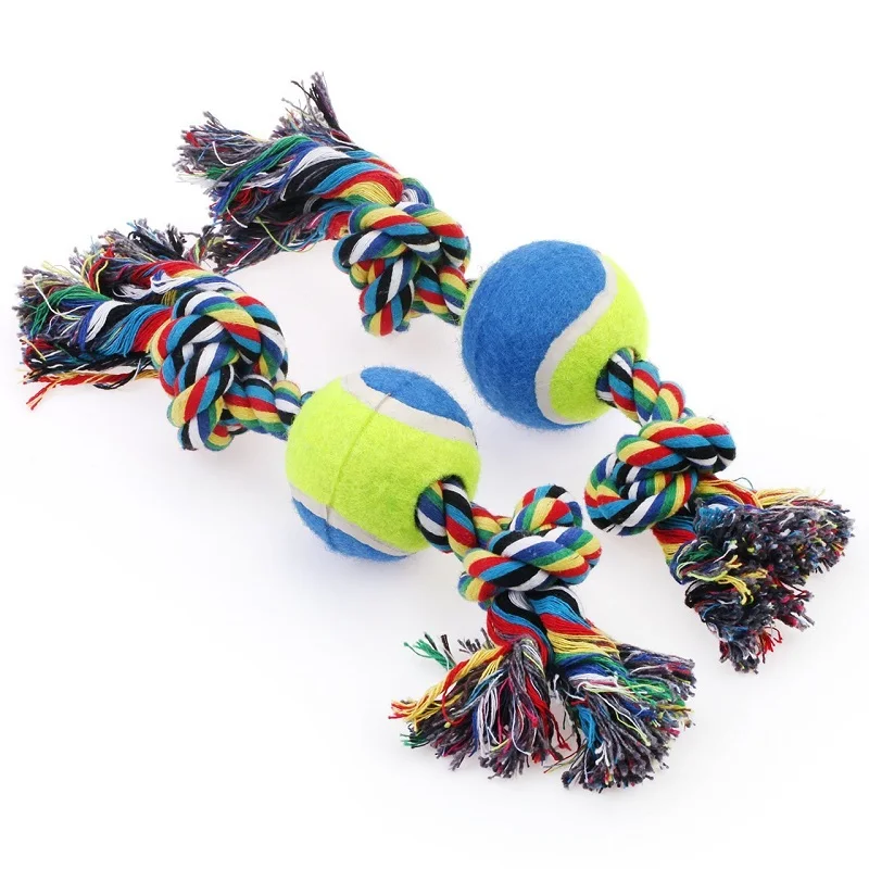 Wholesale Braided Knot Pet Toys Sample Free Braided Cotton Rope Dog Toy