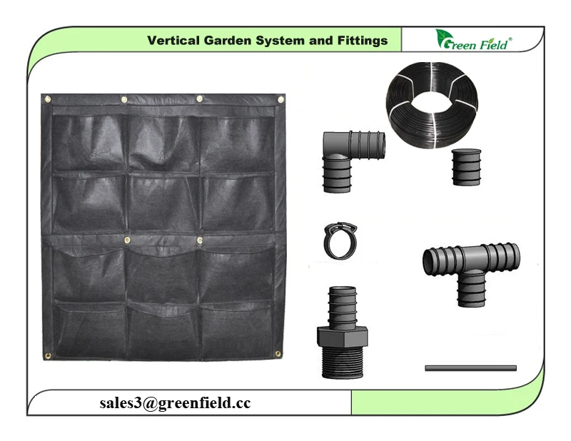 Vertical Green Wall Garden,Vertical Hanging Garden Irrigation System