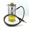 Portable small yellow acrylic carrying case shisha hookah