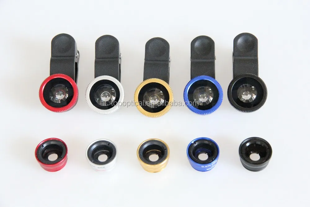 Universal Clip 3 in 1 Fisheye Lens For Mobile Phone