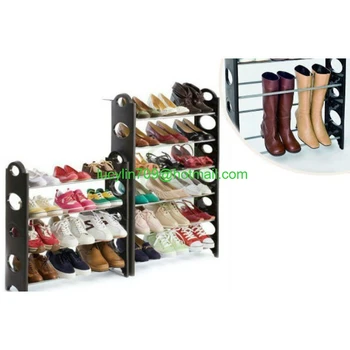 10 Tier Shoe Rack Storage Organizer 30 Pair Portable Wardrobe Closet Bench Tower Stackable Adjustable Shelf Strong Stur Buy Clothes Storage Shelf Organizer Plastic Shelf Organizer Height Adjustable Storage Shelf Product On Alibaba Com