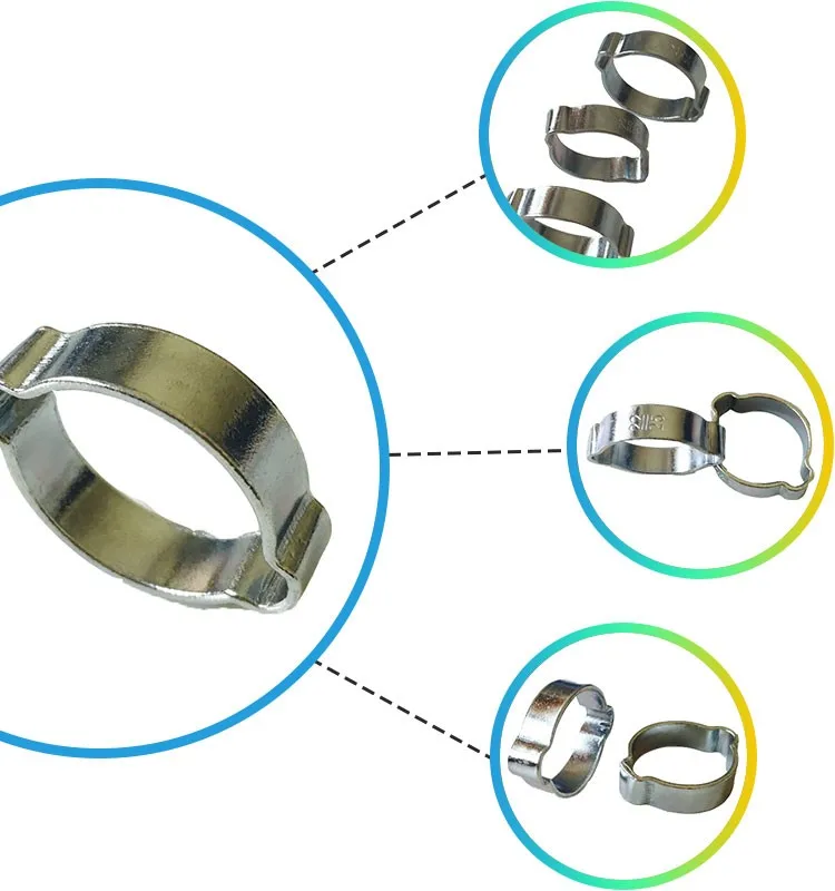 Как снять с трубы обжимное кольцо Up-to-date Styling Double Ear Hose Clamp,Double Rings Hose Clamp - Buy Clamp Sty