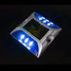 3M Cat Eye Reflector Solar Safety Flashing Light Road Stud Blue With CE Rohs