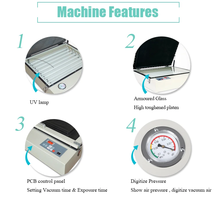 New Portable Uv Polymer Offset Printing Offset Printing Plate Silk Screen Pcb Led Vacuum Exposure Machine Time Unit supplier