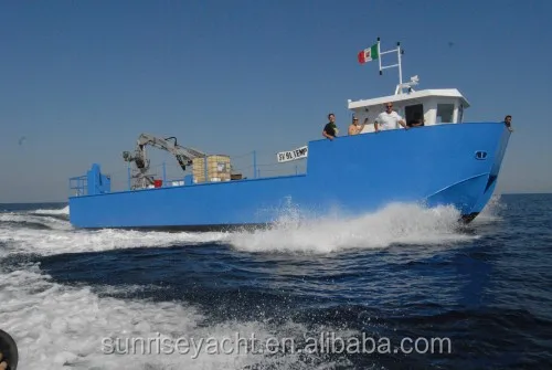 17m Aluminum Work Boat For Aquaculture Aluminum Catamaran ...