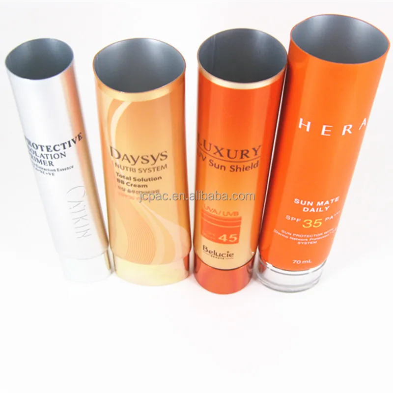 Cosmetic Tube Manufacturers Wholesale Hand Cream Aluminum Metal Tubes