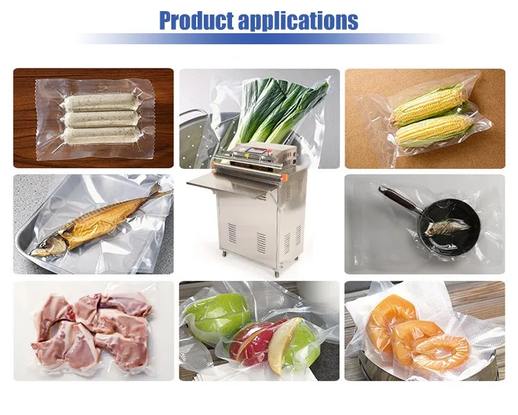 Vs600 External Rice Vacuum Packing Machine Coffee Flour Brick Bag