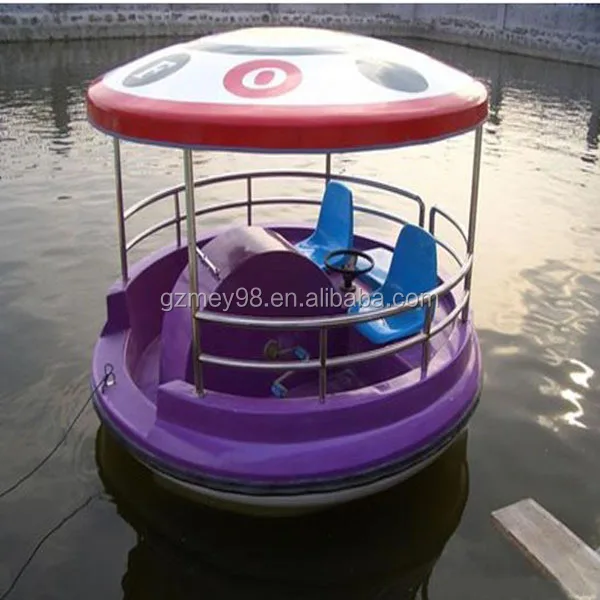 New Design Fiberglass Round Pedal Boat Customizable Color 5-Person Capacity for Lakes Rivers-Factory Price Meierya M-014 140kg