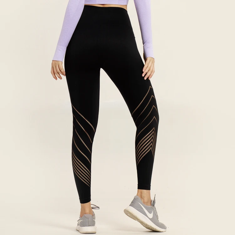 Seamless Women Compression Mesh Yoga Pants Leggings Buy Mesh Yoga