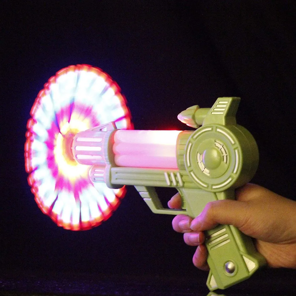 Lightup Windmill Blaster Laser Gun Super Fun Led Spinner Gun Great Gift Idea Boy And Girl Light