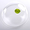 Clear acrylic half ball and with edge and color ball cap