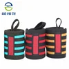 2017 hot new products oem polyester elastic weight lifting wrist wraps