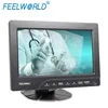 support Vista Linux Win CE RS232 HDMI VGA input 7'' lcd touch mini monitor for car