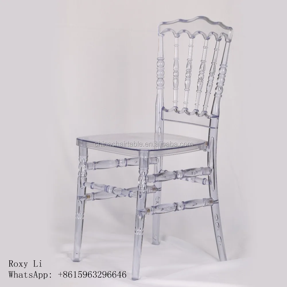 crystal clear wedding chair for sale transparent tifany napoleon chair  polycarbonate resin chiavari chair  buy napoleon chairclear resin