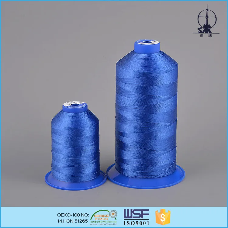 150D/3 45tex 60ticket China manufacture nylon dyed sewing thread for ski gloves