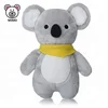 Adorable Grey Koala Bear Plush Toy With Bandanas Brand LOGO Custom Mascot Cute Cartoon Kids Australia Soft Toy Stuffed Koala